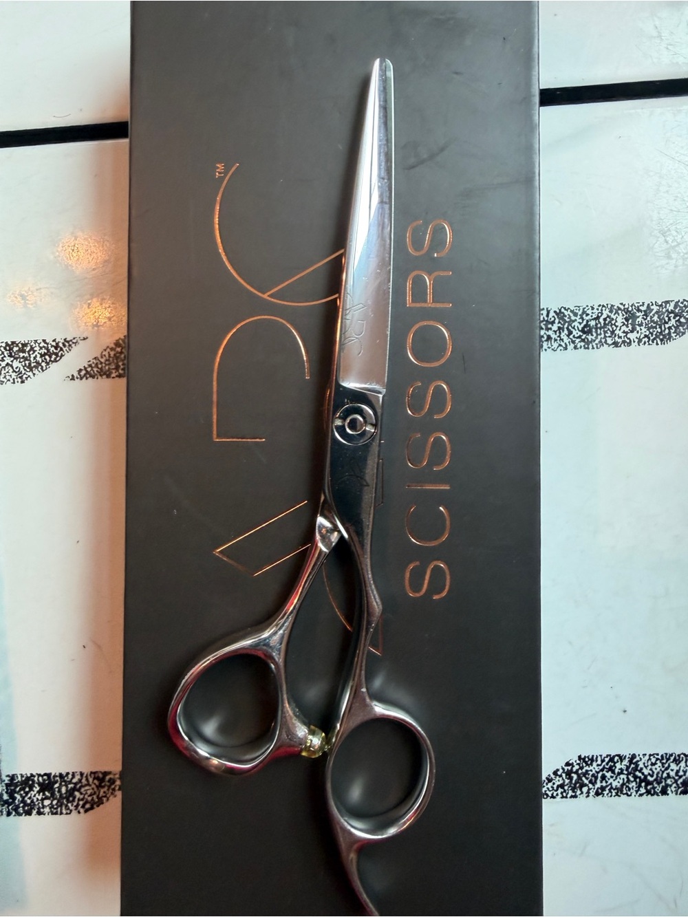 Premium Silver Hairdressing Scissors by
